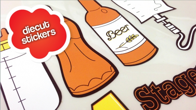 Diecut Stickers