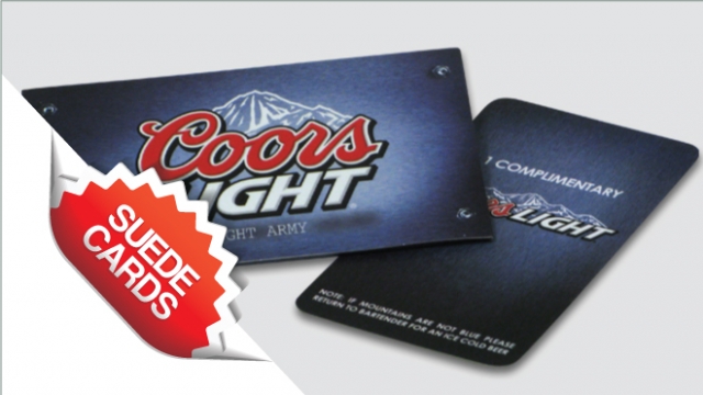 Suede Cards